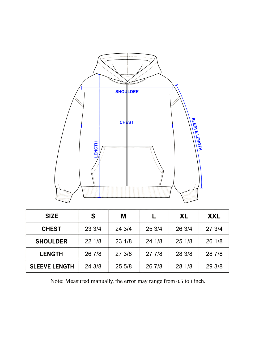 TROUBLESOME “WAR LORD” ZIP UP