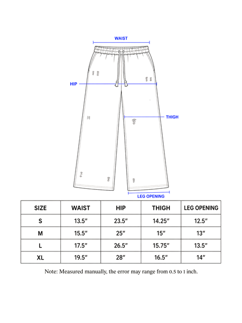 TROUBLESOME “WAR READY” SWEATPANTS